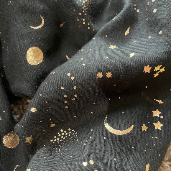 WITCHY GOTH BOHO CELESTIAL SCARF - Picture 3 of 3